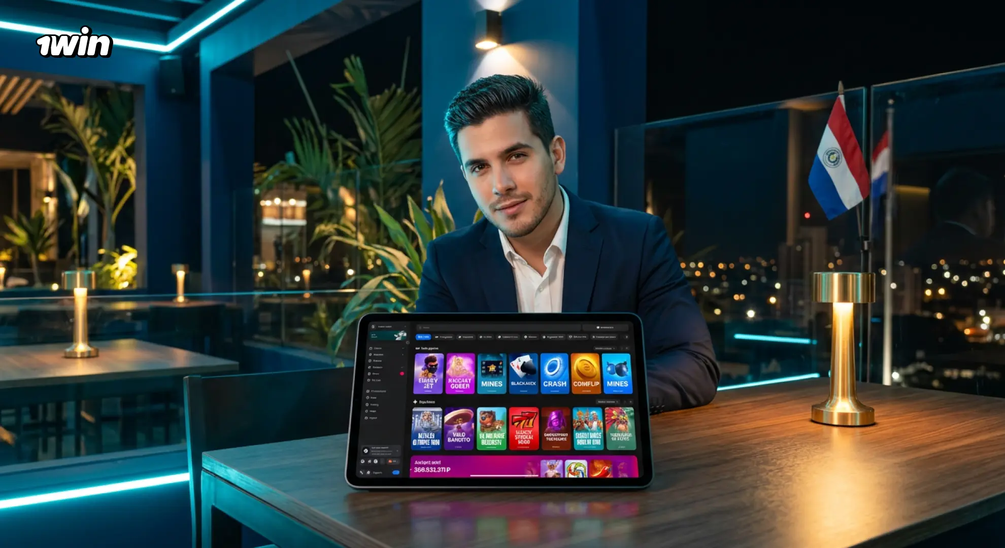 Catálogo de tragamonedas y juegos en vivo de 1win